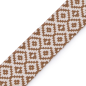 Preview: Gurtband Mosaic Beige – 38 mm